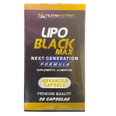 قرص لاغری لیپو بلک گیاهی اصل | قوی و مؤثر برای کاهش وزن سریع LIPO BLACK