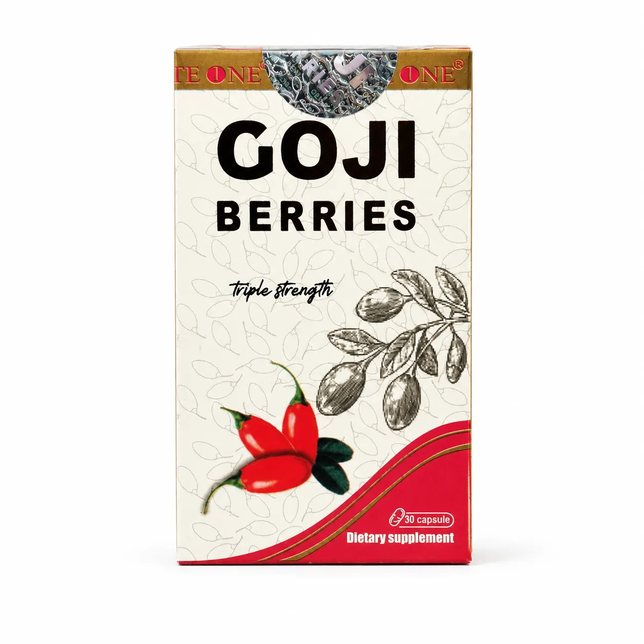 قرص لاغری گوجی بری White One اصل ۳۰ عددی